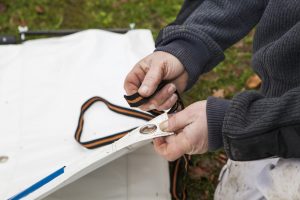 Spanbanden Floaty pop-up screen